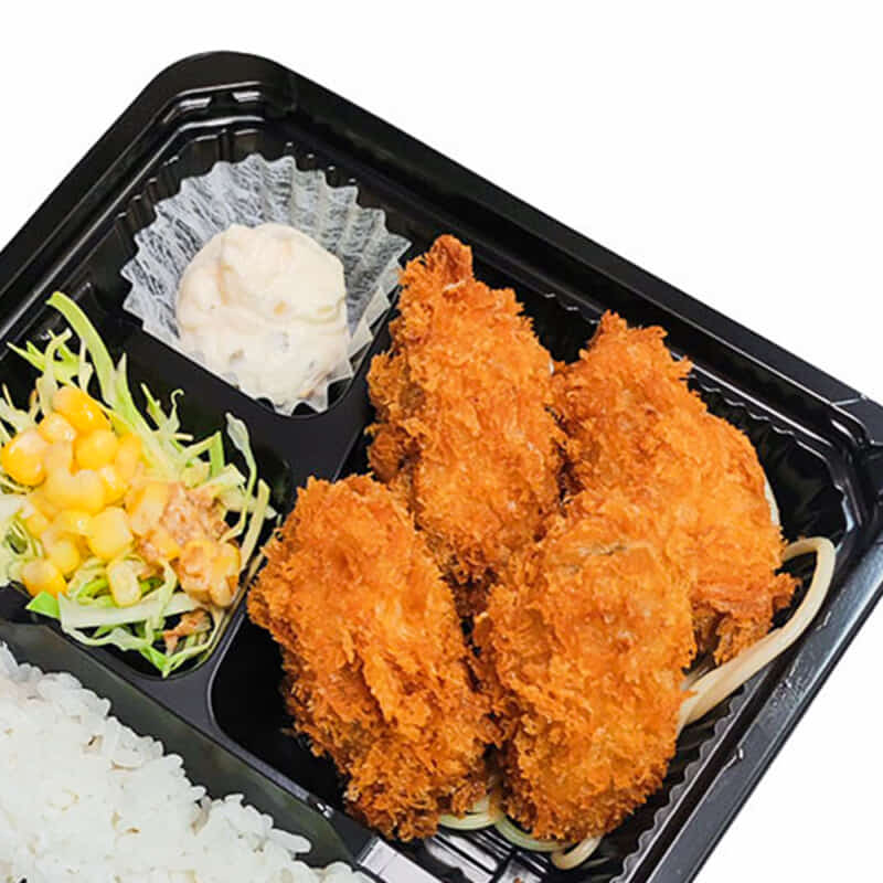 【おかずのみ】かきフライ｜前野町でお弁当のテイクアウト・デリバリーならほか弁まえの亭