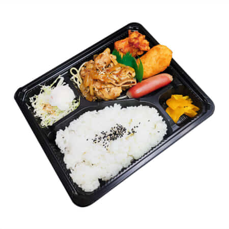 生姜焼きスペシャル弁当｜前野町でお弁当のテイクアウト・デリバリーならほか弁まえの亭