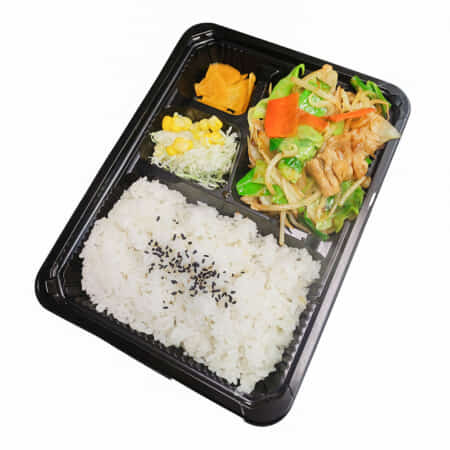 肉野菜炒め弁当｜前野町でお弁当のテイクアウト・デリバリーならほか弁まえの亭