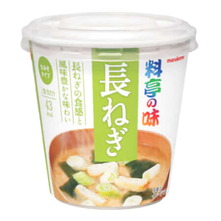 長ネギの味噌汁｜前野町でお弁当のテイクアウト・デリバリーならほか弁まえの亭