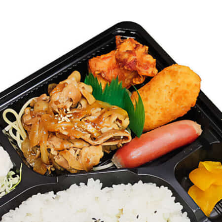 【おかずのみ】生姜焼きスペシャル｜前野町でお弁当のテイクアウト・デリバリーならほか弁まえの亭