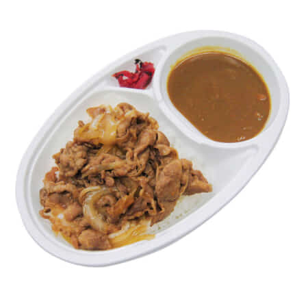 生姜焼きカレー｜前野町でお弁当のテイクアウト・デリバリーならほか弁まえの亭